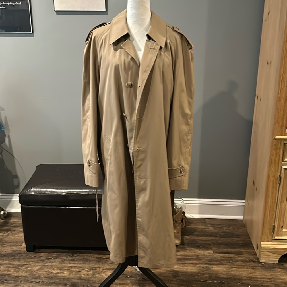 Botany 500 trench coat.